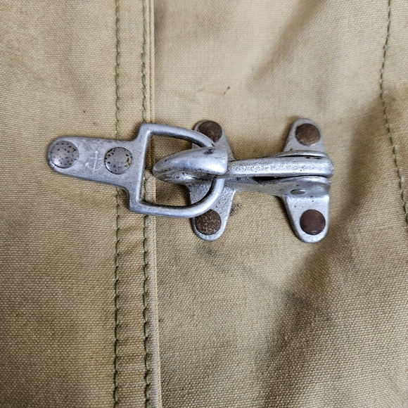 Vintage 1950s Body Guard Canvas Firefighter Jacket w/ Liner Turnout Coat 44 - Picture 4 of 16